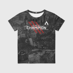 Детская футболка 3D You Are The Champion