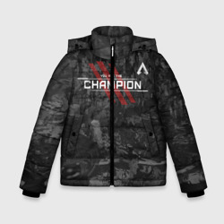 Зимняя куртка для мальчиков 3D You Are The Champion