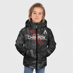 Зимняя куртка для мальчиков 3D You Are The Champion - фото 2