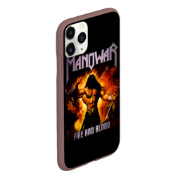 Чехол для iPhone 11 Pro Max матовый Manowar - фото 2