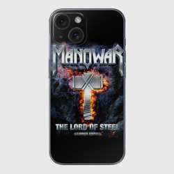 Чехол для iPhone 15 силиконовый с защитой камеры Manowar