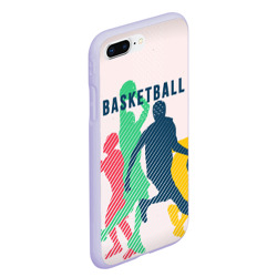 Чехол для iPhone 7Plus/8 Plus матовый Баскетбол - фото 2