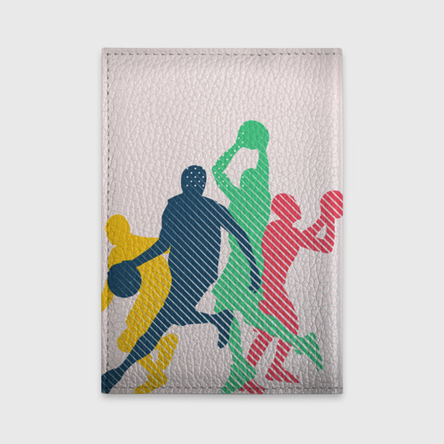 Обложка для автодокументов Баскетбол, цвет ярко-розовый - фото 2