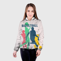 Женская куртка 3D Баскетбол - фото 2