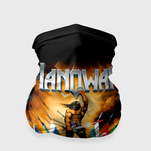 Бандана-труба 3D Manowar, цвет 3D печать