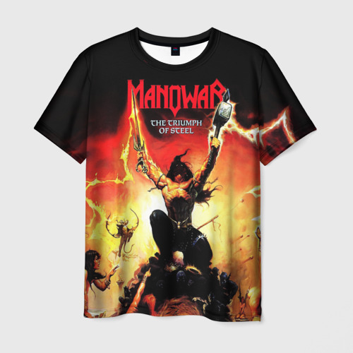 Мужская футболка 3D Manowar Фото 01 Мужская футболка 3D Manowar Фото 01