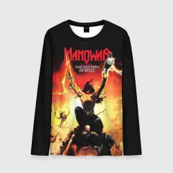 Мужской лонгслив 3D Manowar