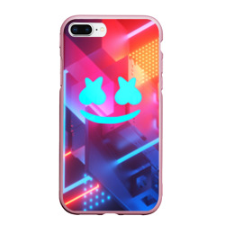 Чехол для iPhone 7Plus/8 Plus матовый Marshmello