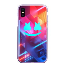 Чехол для iPhone XS Max матовый Marshmello