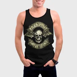 Мужская майка 3D Avenged Sevenfold - фото 2
