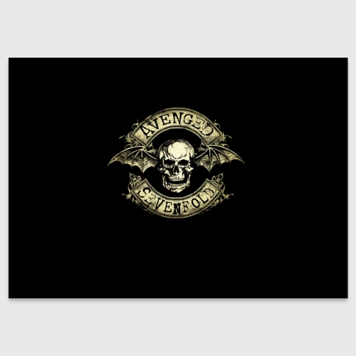 Поздравительная открытка Avenged Sevenfold