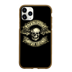 Чехол для iPhone 11 Pro Max матовый Avenged Sevenfold