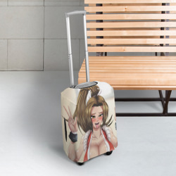 Чехол для чемодана 3D Май Сирануи boobs -  sexy ahegao - фото 2