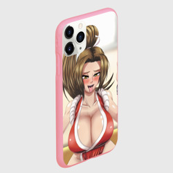 Чехол для iPhone 11 Pro Max матовый Май Сирануи boobs -  sexy ahegao - фото 2
