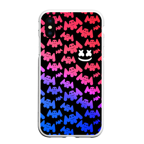 Чехол для iPhone XS Max матовый MARSHMELLO