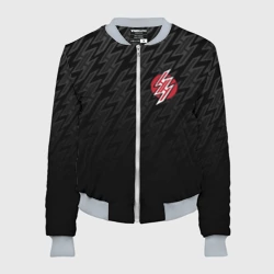 Женский бомбер 3D Японская анимация anime