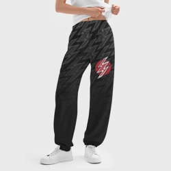 Женские джоггеры оверсайз 3D Японская анимация anime - фото 2