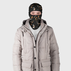 Балаклава 3D Карпы кои на черном - фото 2