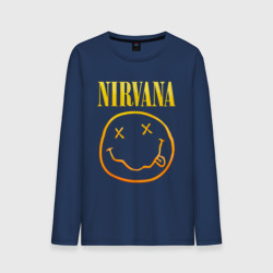 Мужской лонгслив хлопок Nirvana