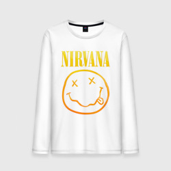 Мужской лонгслив хлопок Nirvana