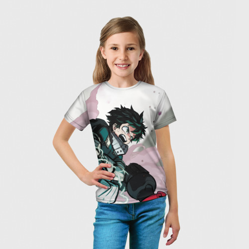 Детская футболка 3D Izuku, цвет 3D печать - фото 5