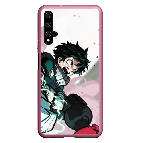 Чехол для Honor 20 Izuku, цвет малиновый