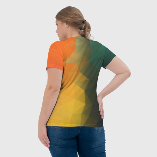 Женская футболка 3D beyblade логотип, цвет 3D печать - фото 7