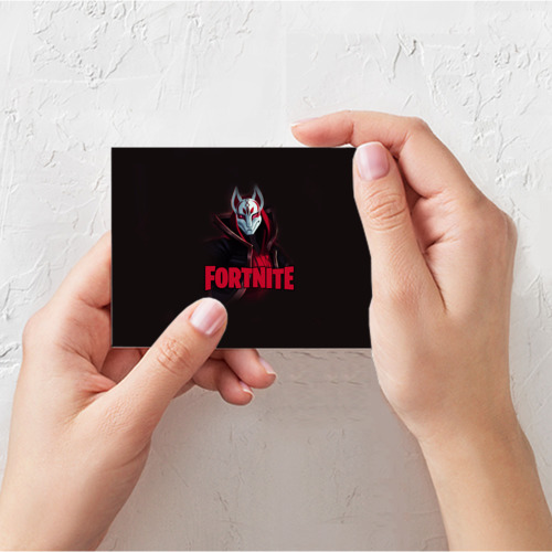 Поздравительная открытка Fortnite, цвет белый - фото 3