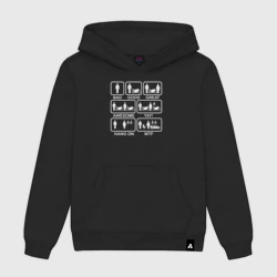 Мужская толстовка хлопок Жизнь мотоциклиста