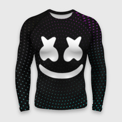 Мужской рашгард 3D Marshmello Black