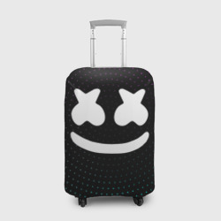 Чехол для чемодана 3D Marshmello Black