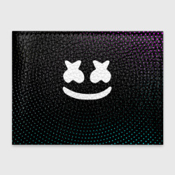 Обложка для студенческого билета Marshmello Black