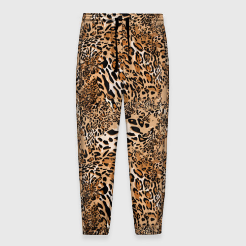 Мужские брюки 3D Леопард, цвет 3D печать