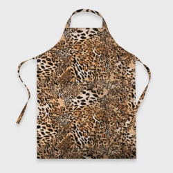 Фартук 3D Леопард - шкура