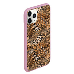 Чехол для iPhone 11 Pro Max матовый Леопард - фото 2