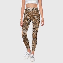 Леггинсы 3D Леопард - шкура - фото 2