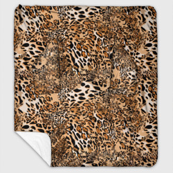 Плед с рукавами Леопард - шкура