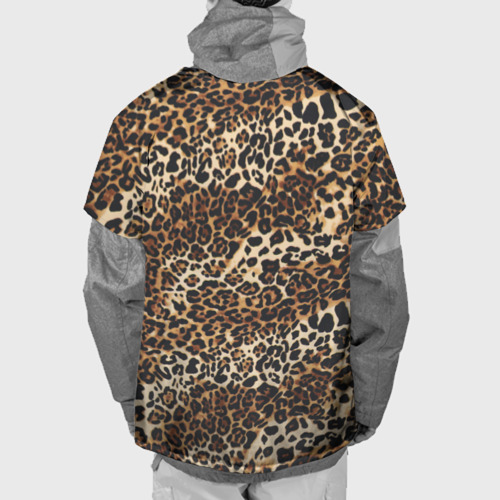 Накидка на куртку 3D Леопардовыц паттерн, цвет 3D печать - фото 2
