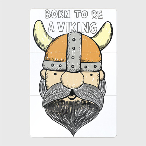 Магнитный плакат 2Х3 Викинг - born to be a viking