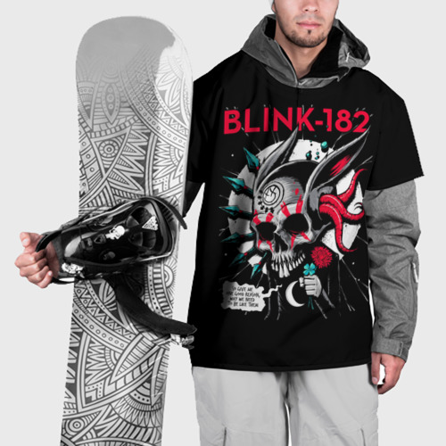 Накидка на куртку 3D Blink 182, цвет 3D печать