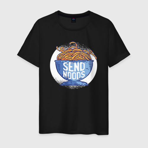 Мужская футболка хлопок Send Noods Фото 01 Мужская футболка хлопок Send Noods Фото 01