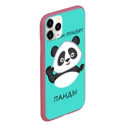 Чехол для iPhone 11 Pro Max матовый Панда - фото 2