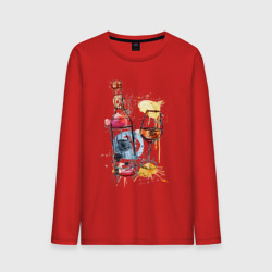 Мужской лонгслив хлопок Винишко арт