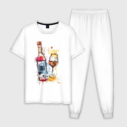 Мужская пижама хлопок Винишко арт