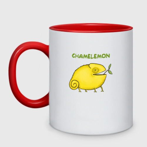 Кружка двухцветная Chamelemon