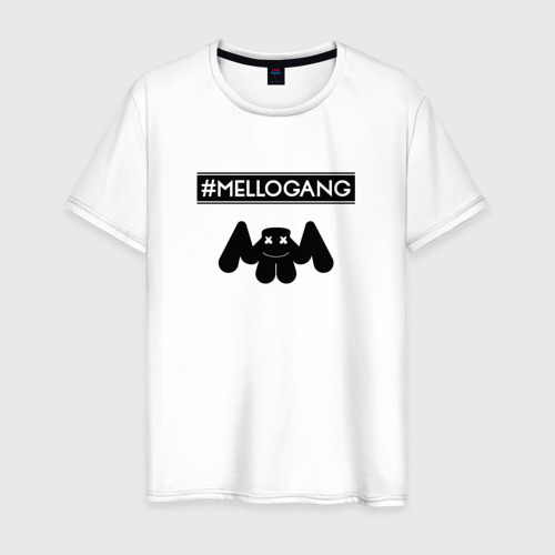 Мужская футболка хлопок MELLOGANG (MARSHMELLO), цвет белый