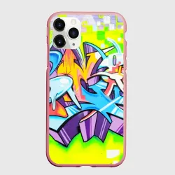 Чехол для iPhone 11 Pro матовый Неоновая кислота