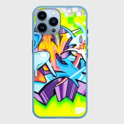 Чехол для iPhone 14 Pro Max Неоновая кислота