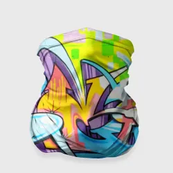 Бандана-труба 3D Неоновая кислота