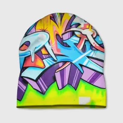Шапка 3D Неоновая кислота